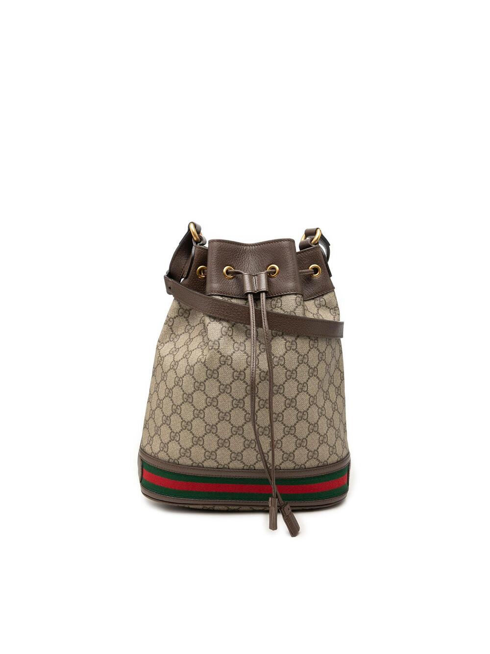 Gucci Ophidia Bucket Bag Gg Coated #367714G13B